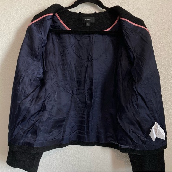 J.Crew Lady Jacket Maritime Tweed Wool Blend Classic Blazer 16 - Picture 9 of 16